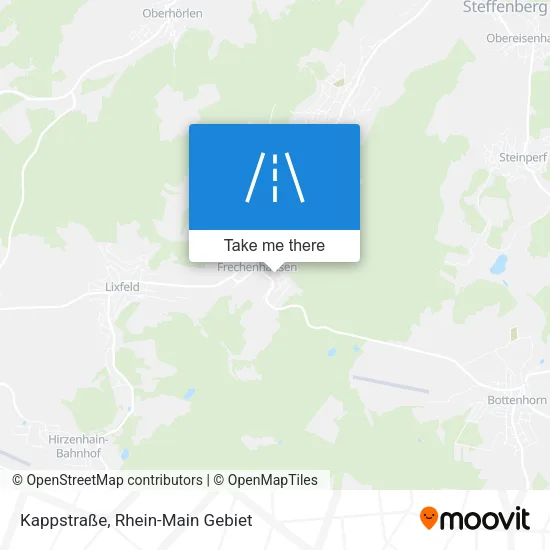 Карта Kappstraße