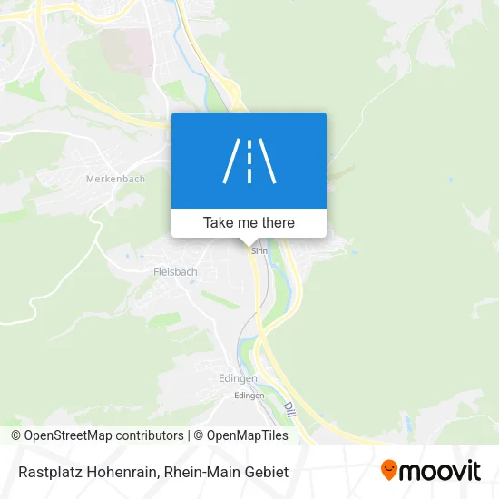 Карта Rastplatz Hohenrain