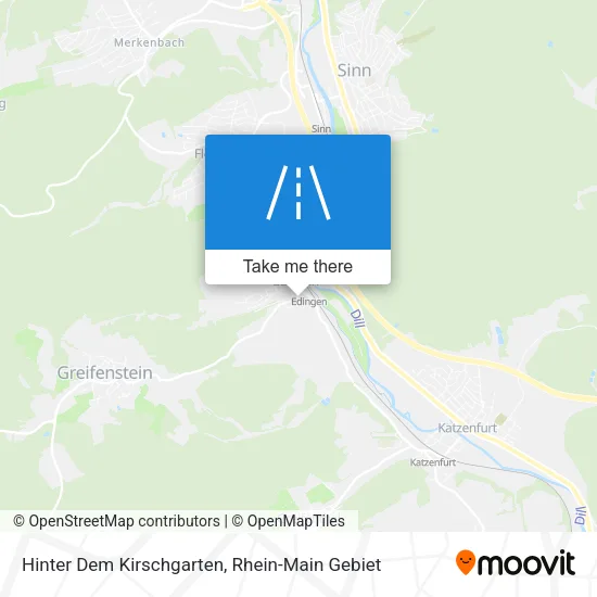 Карта Hinter Dem Kirschgarten