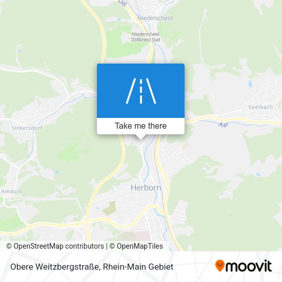 Obere Weitzbergstraße map
