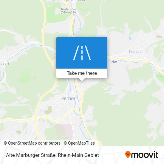 Alte Marburger Straße map