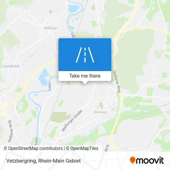 Карта Vetzbergring