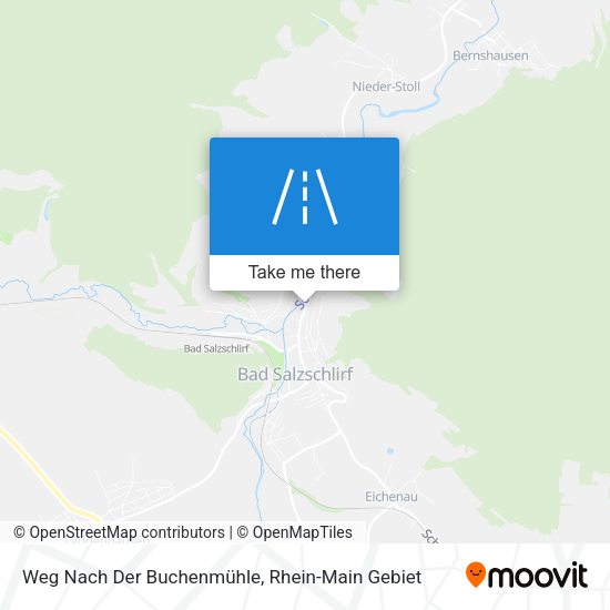 Weg Nach Der Buchenmühle map