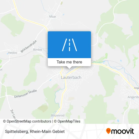 Карта Spittelsberg