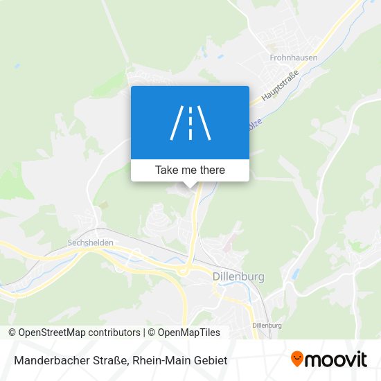 Manderbacher Straße map