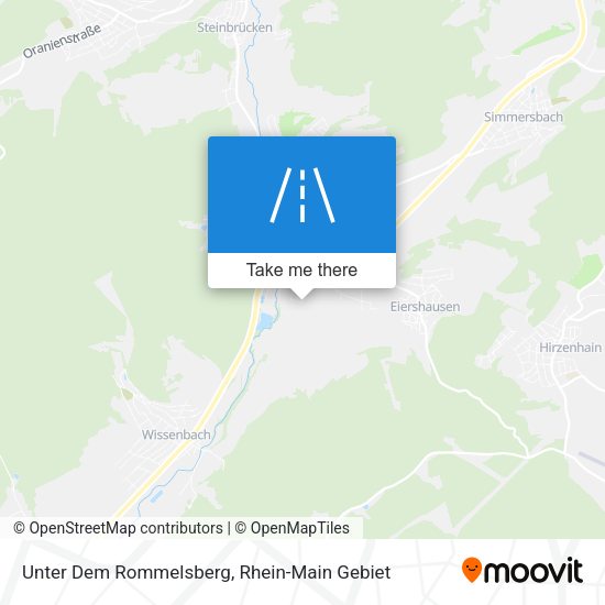 Unter Dem Rommelsberg map