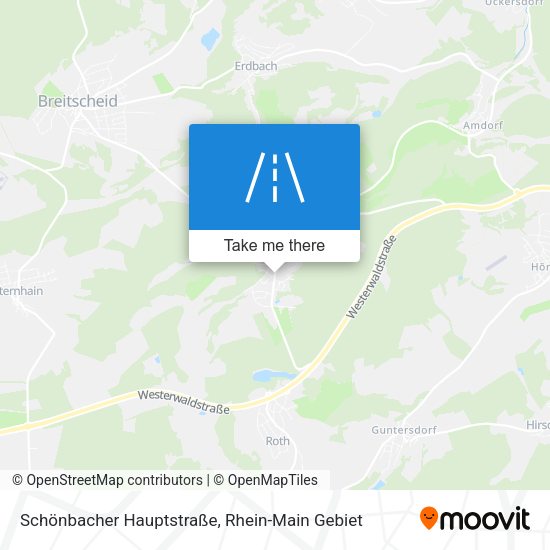 Schönbacher Hauptstraße map