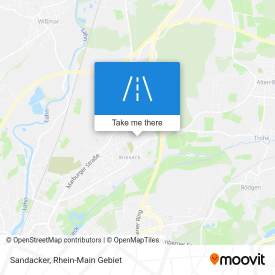 Карта Sandacker