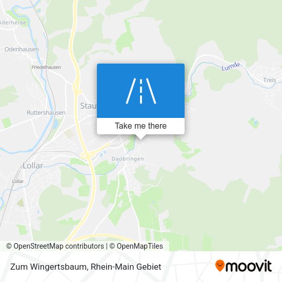 Карта Zum Wingertsbaum