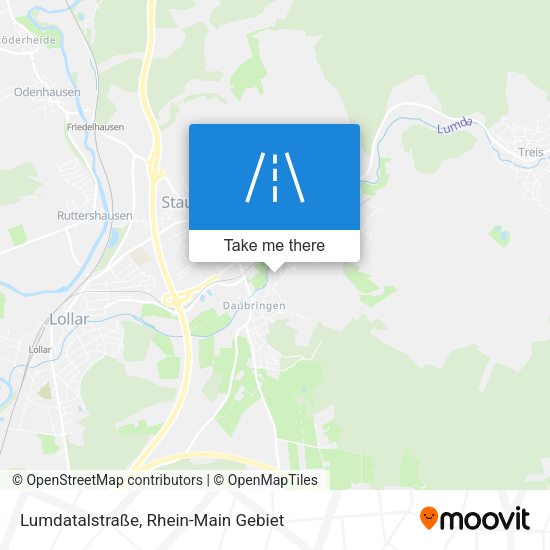 Карта Lumdatalstraße