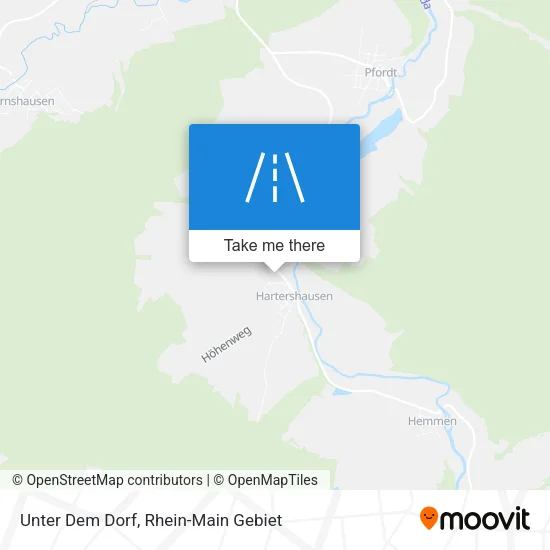 Карта Unter Dem Dorf