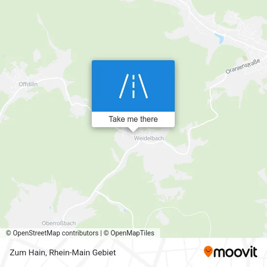 Карта Zum Hain