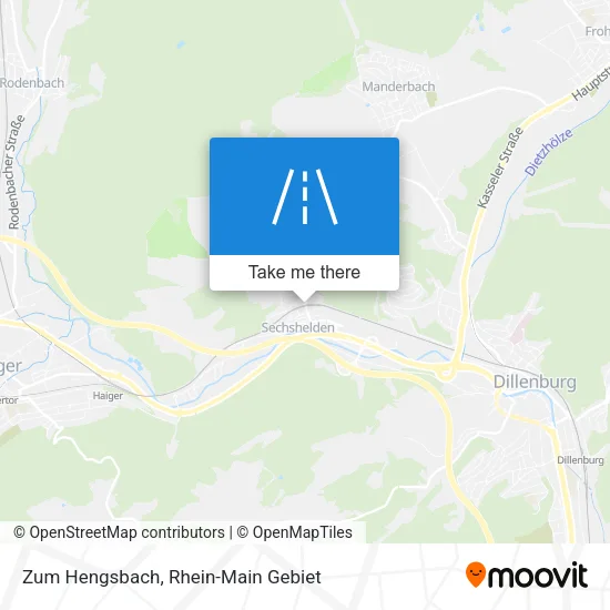 Карта Zum Hengsbach