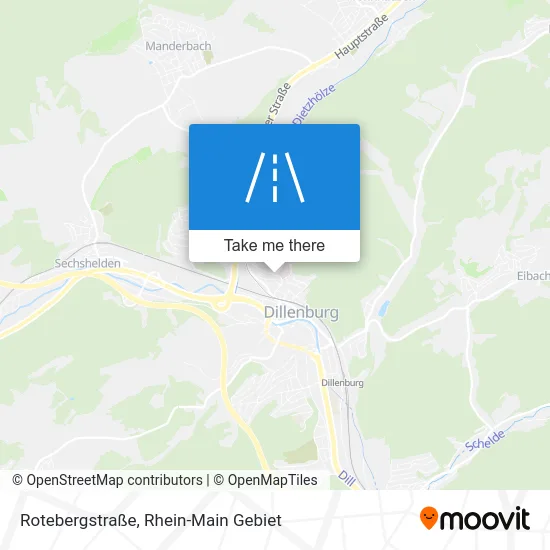 Rotebergstraße map