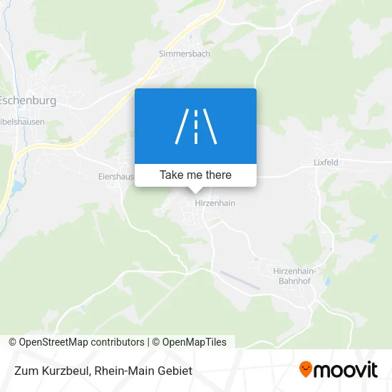 Карта Zum Kurzbeul