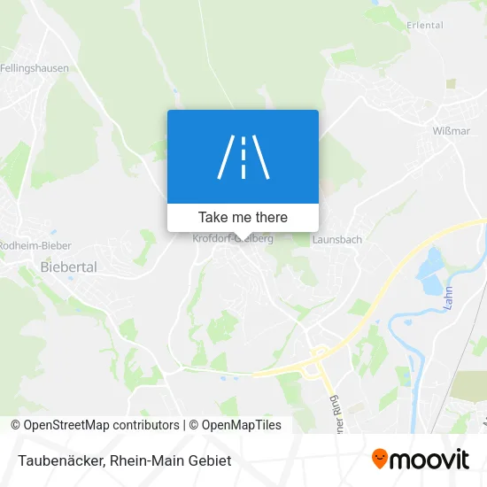 Карта Taubenäcker
