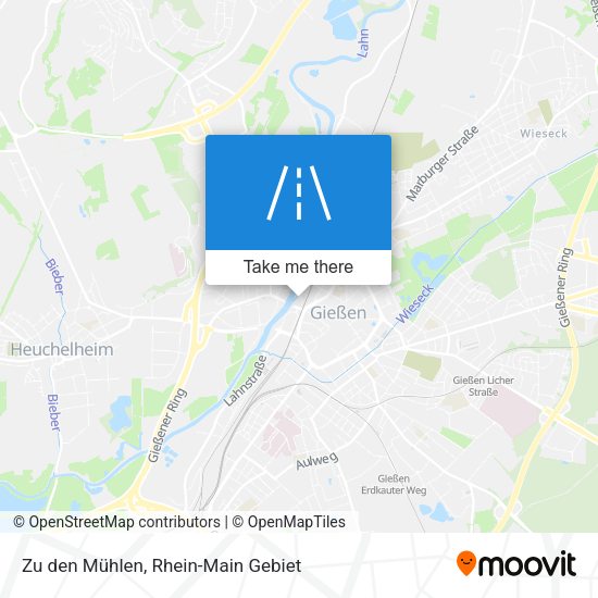 Карта Zu den Mühlen