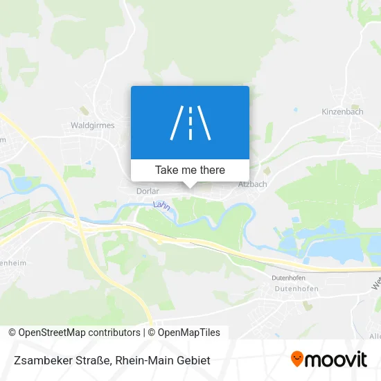 Zsambeker Straße map
