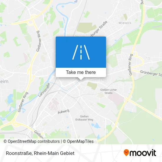 Карта Roonstraße