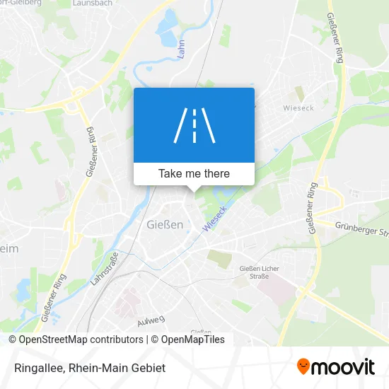 Карта Ringallee