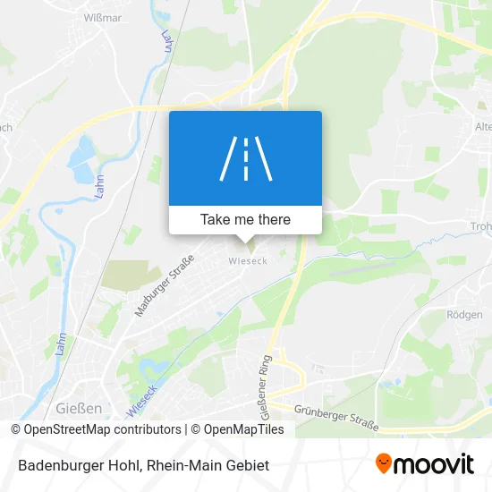 Карта Badenburger Hohl