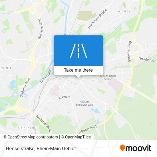 Карта Henselstraße