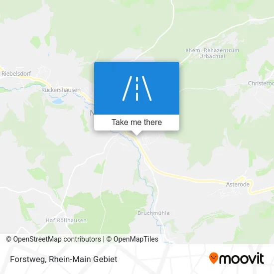 Карта Forstweg
