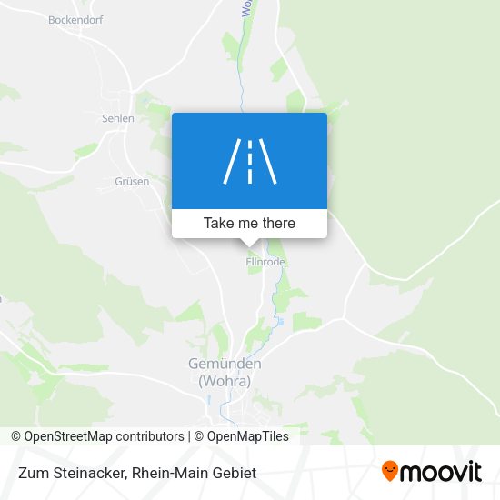 Карта Zum Steinacker