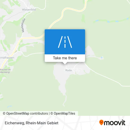 Карта Eichenweg