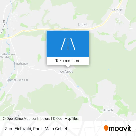 Карта Zum Eichwald