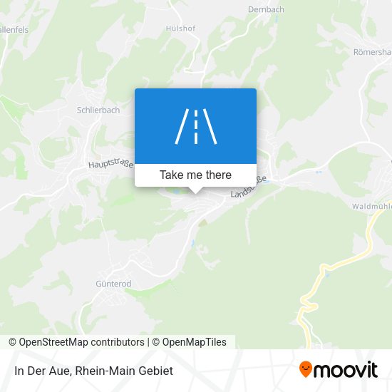 Карта In Der Aue