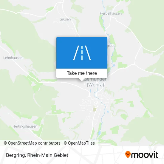 Карта Bergring