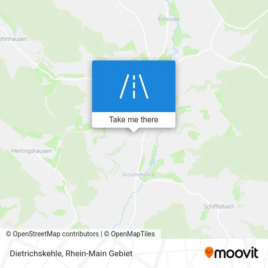 Карта Dietrichskehle