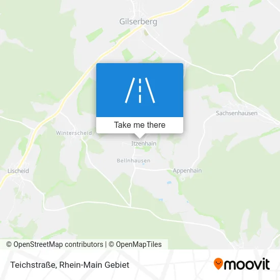 Карта Teichstraße