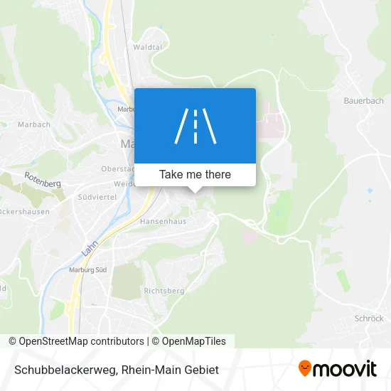 Карта Schubbelackerweg