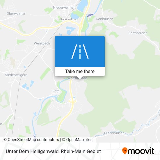 Карта Unter Dem Heiligenwald