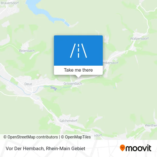 Карта Vor Der Hembach