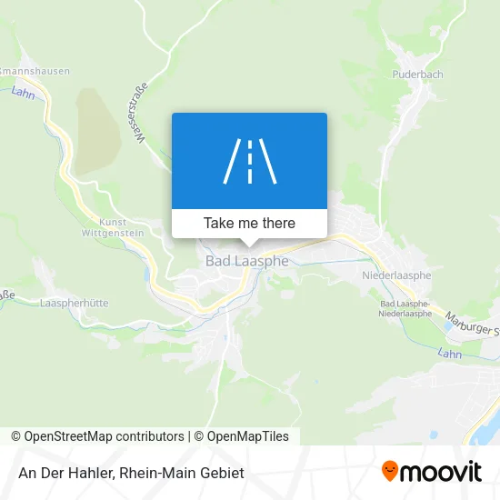An Der Hahler map