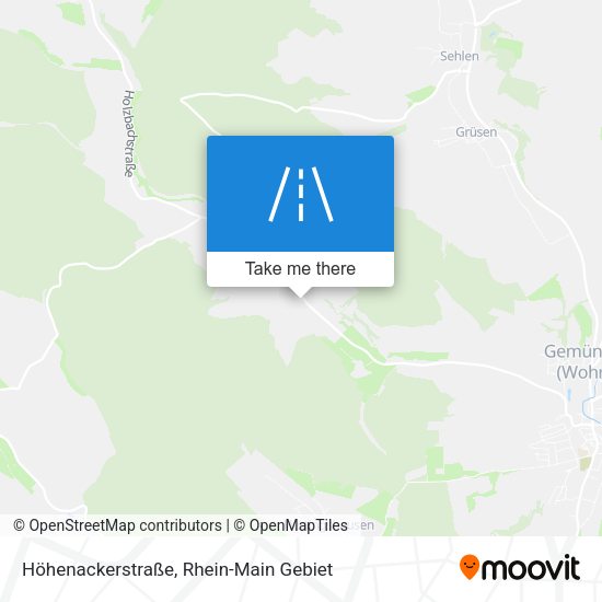 Höhenackerstraße map