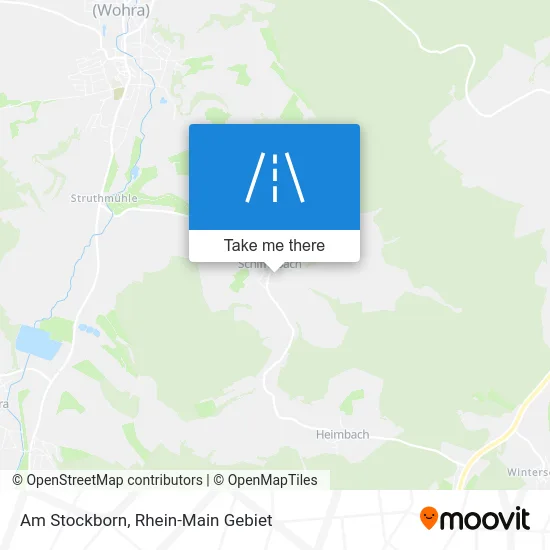 Карта Am Stockborn