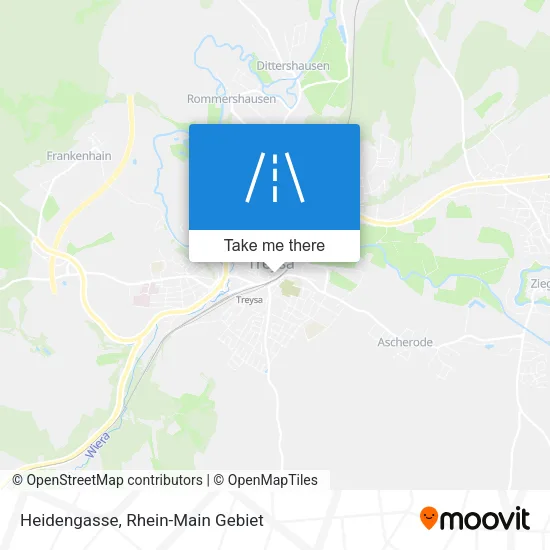 Карта Heidengasse