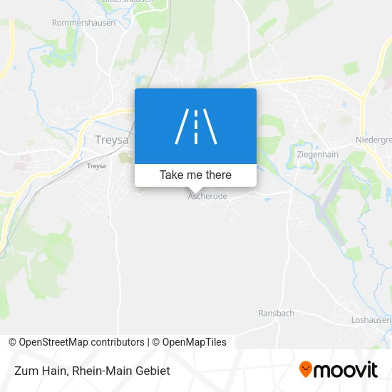Карта Zum Hain