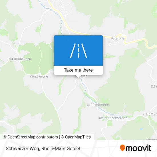 Карта Schwarzer Weg