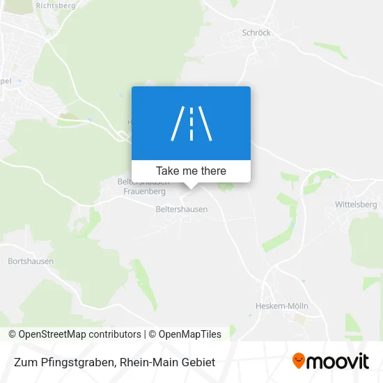 Карта Zum Pfingstgraben