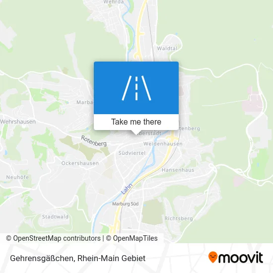 Карта Gehrensgäßchen