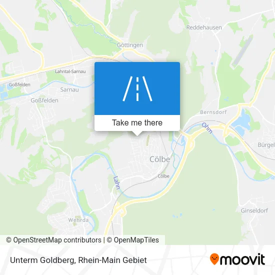 Карта Unterm Goldberg