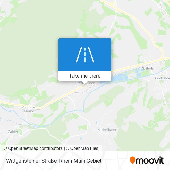 Wittgensteiner Straße map