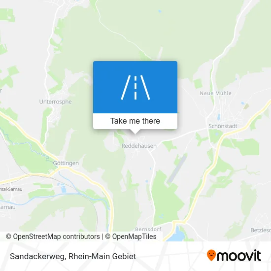 Карта Sandackerweg