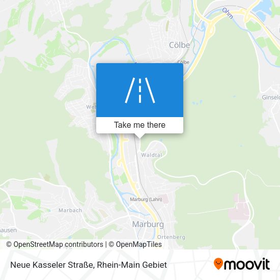 Neue Kasseler Straße map