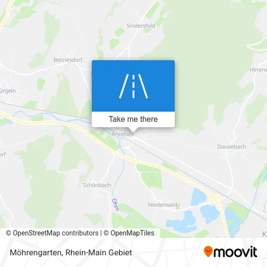 Карта Möhrengarten